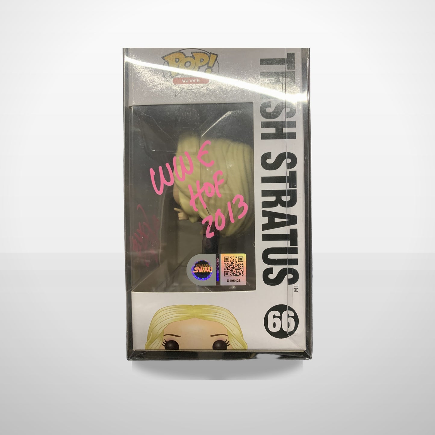 Trish Stratus WWE Autographed Funko Pop! 66