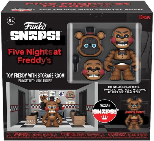 Funko Five Nights At Freddy's (FNAF) Snap: Playset - Security Room