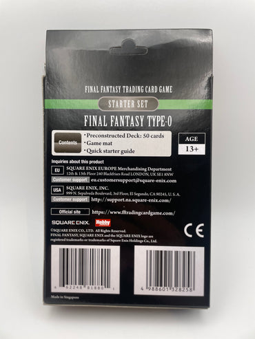 Final Fantasy- Starter Set Type 0