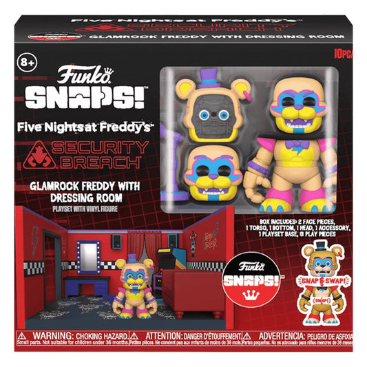 Five Nights At Freddy’s Funko Snaps Dressing Room Vinyl Figure Playset