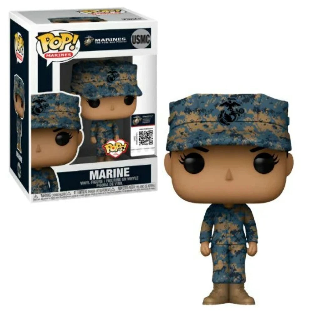 Funko Pop! Military: Marine Female Action Figure