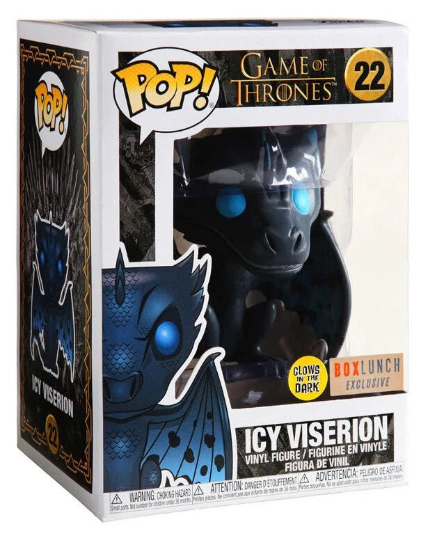 Funko POP! Game Of Thrones #22 Icy Viserion (Glow-In-The-Dark)