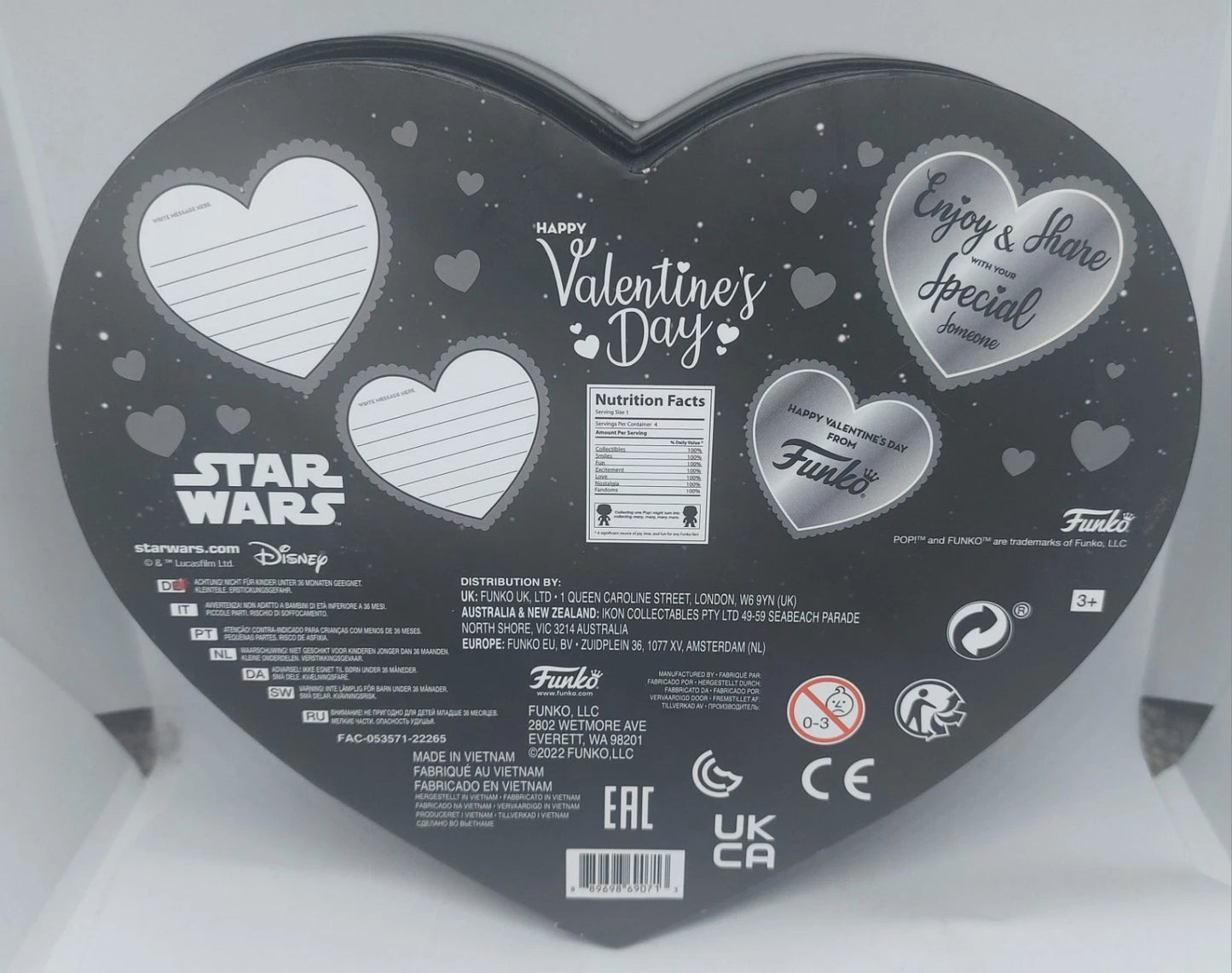 Funko Pocket Pop! Star Wars Valentine's Box 4-Pack