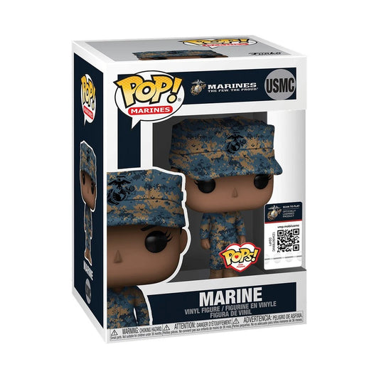 Funko Pop! Military: U.S. Marine Corps Female Figure