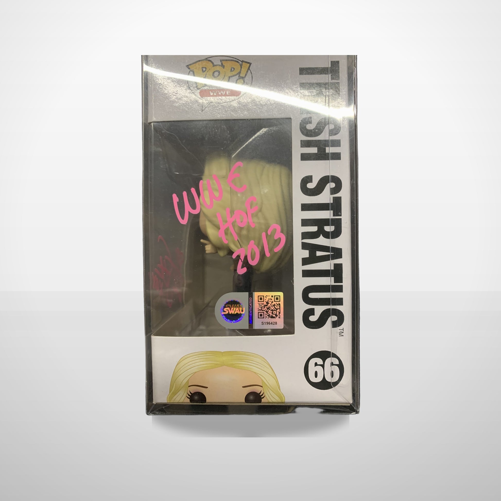 Trish Stratus WWE Autographed Funko Pop! 66