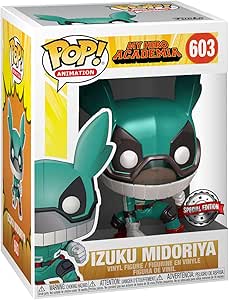 Funko Pop! Animation: My Hero Academia (MHA) - Izuku Midoriya - (MHA) - Deku With Helmet - Metallic 603