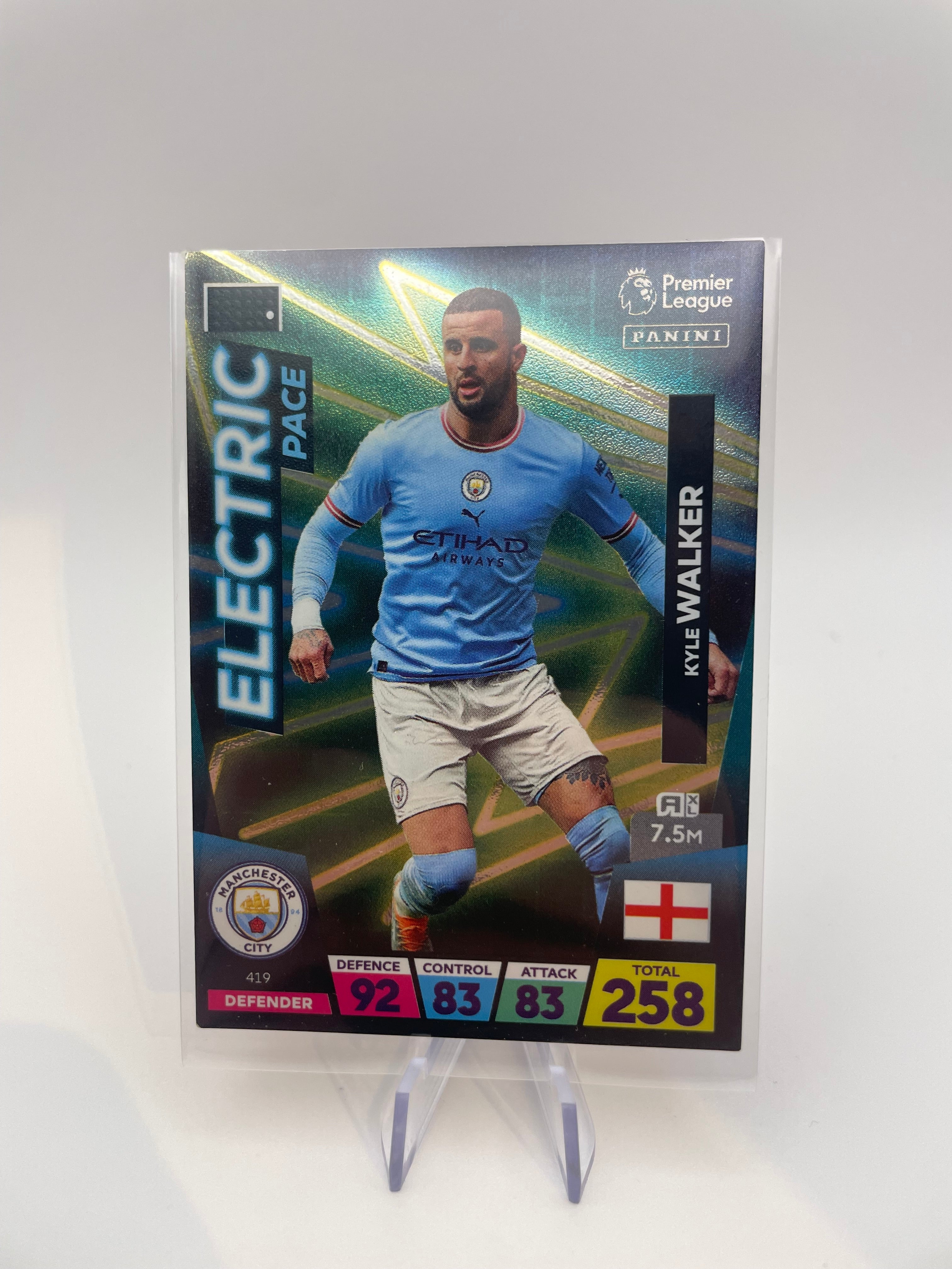 Adrenalyn - Kyle Walker Adrenalyn Football Trading Cards - Front