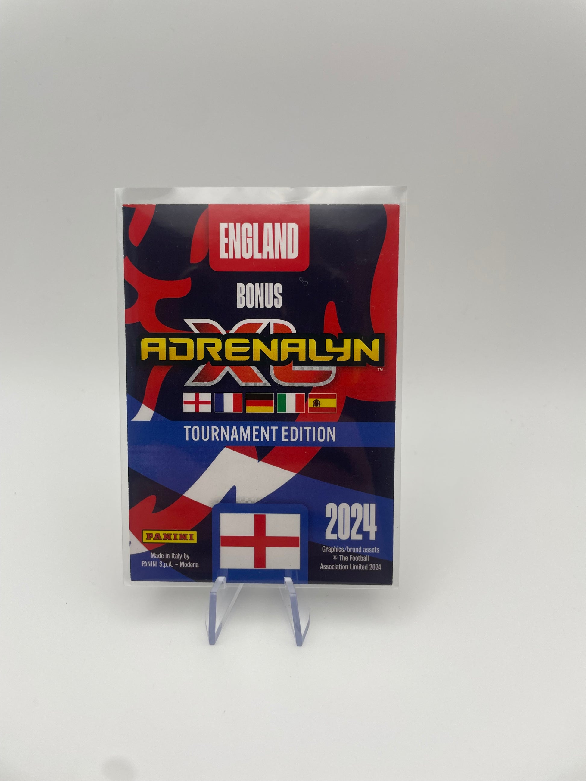 Adrenalyn Trading Cards - Adrenalyn England - Back