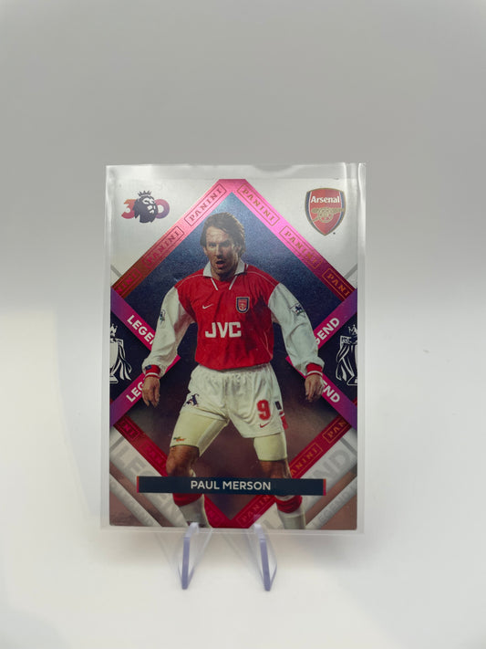 Adrenalyn Legend - Paul Merson Adrenalyn Football Trading Cards - Front