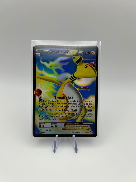 Pokemon Trading Cards - Ampharos Basic - Front