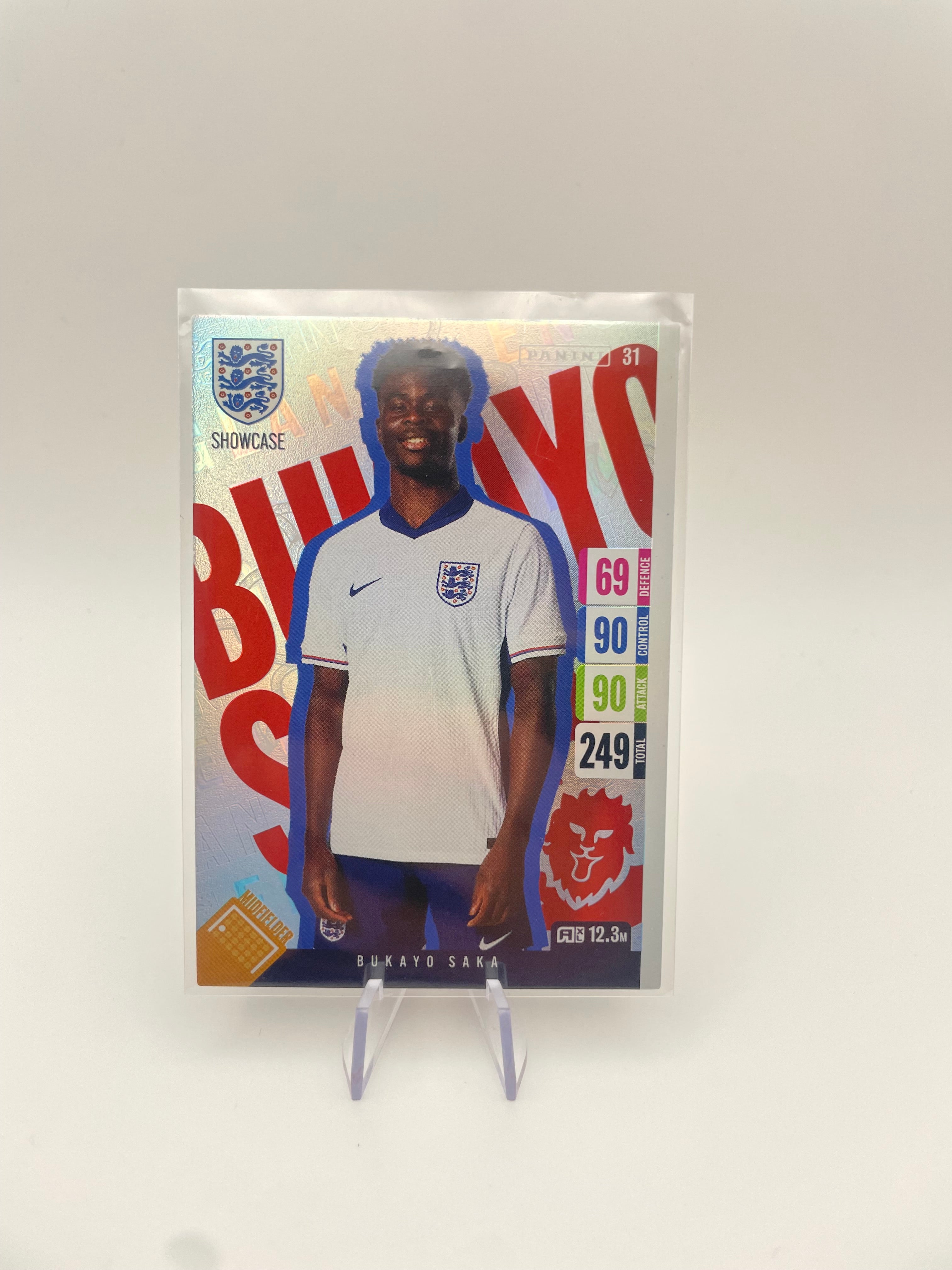 Adrenalyn Trading Cards - Bukayo Sako Showcase - Front
