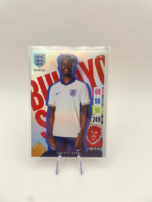 Adrenalyn Trading Cards - Bukayo Sako Showcase - Front