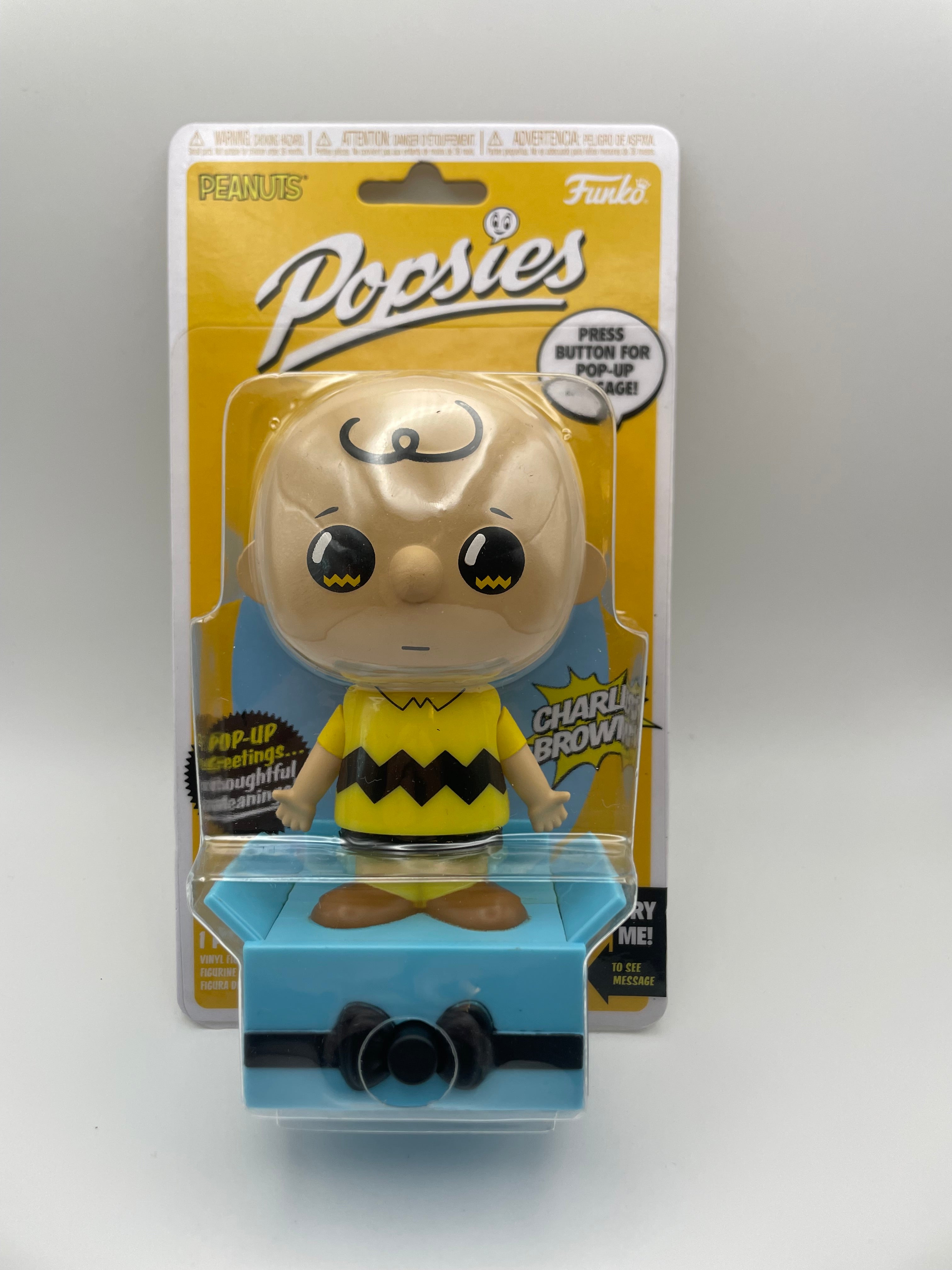 Funko Pop - Charlie Brown (Popsies) - Front