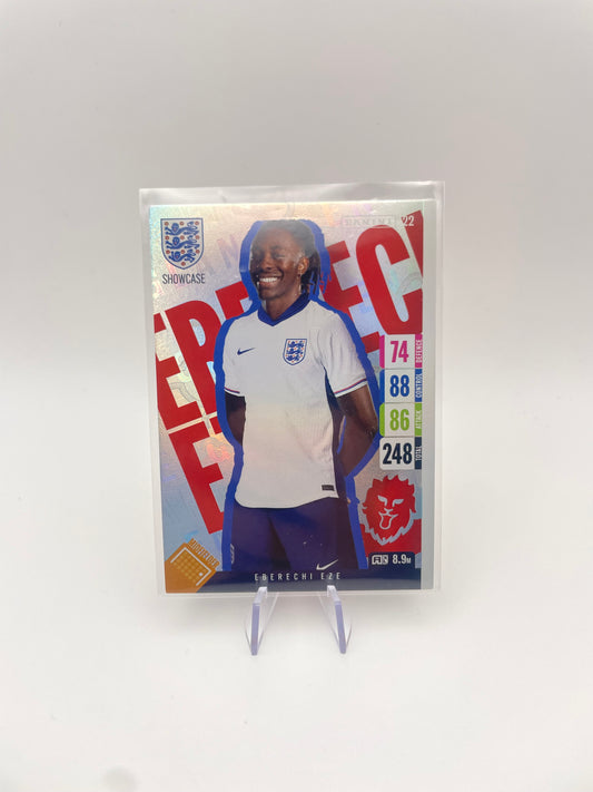 Adrenalyn Trading Cards - Eberechi Eze - Showcase - Front