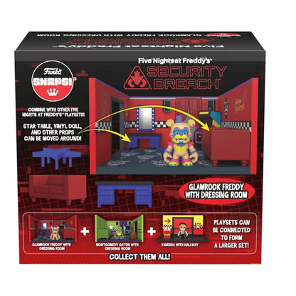 Five Nights At Freddy’s Funko Snaps Dressing Room Vinyl Figure Playset
