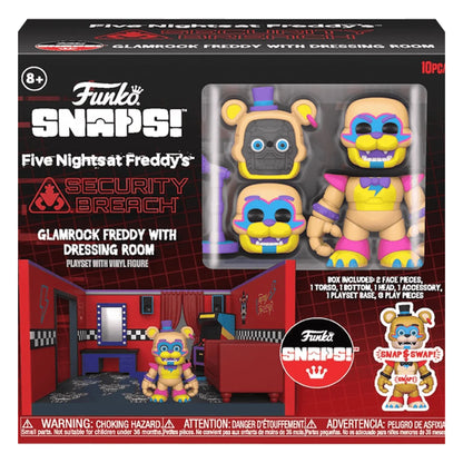 Five Nights At Freddy’s Funko Snaps Dressing Room Vinyl Figure Playset