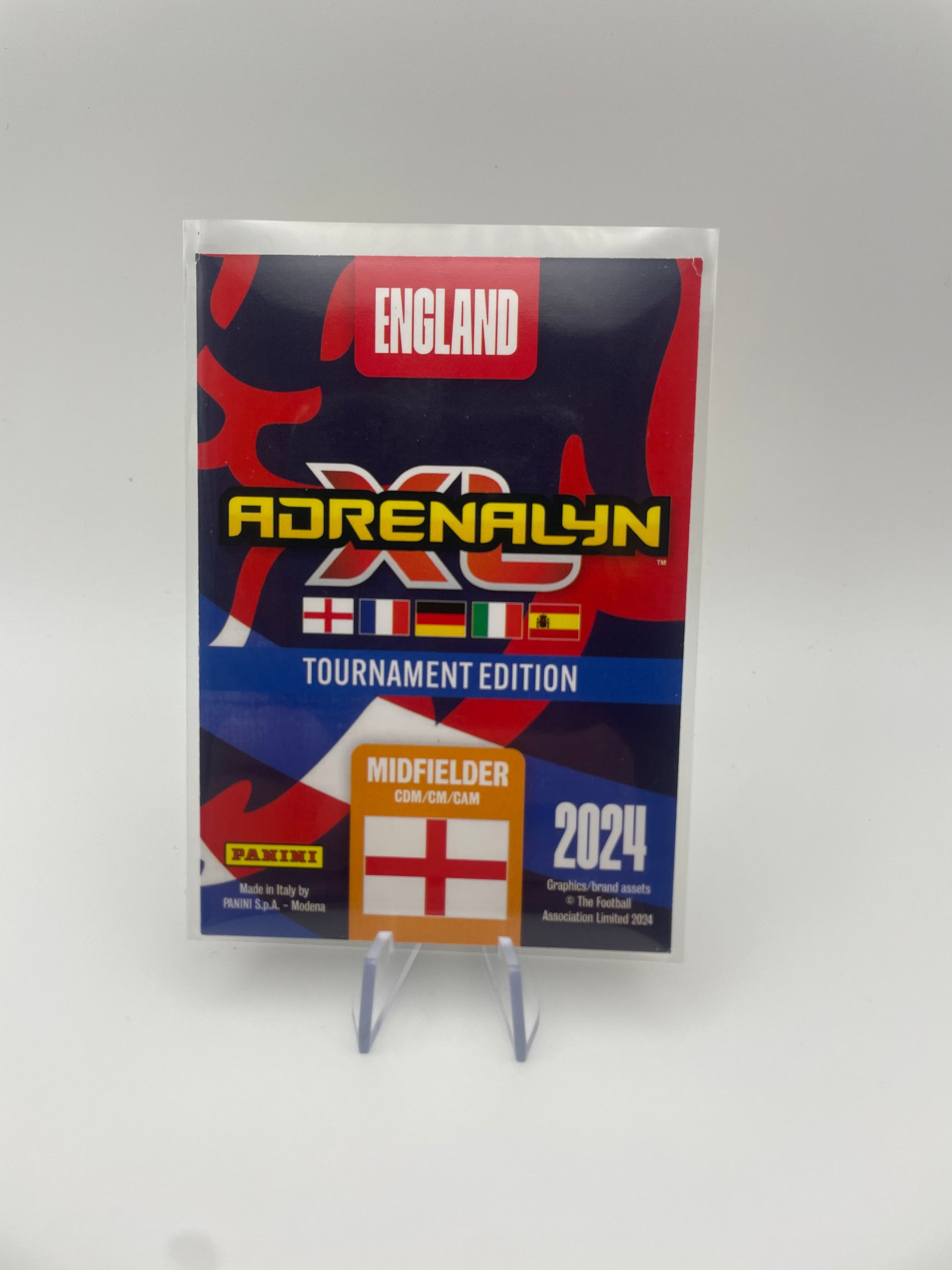 Adrenalyn Trading Cards - Jude Bellingham - Back