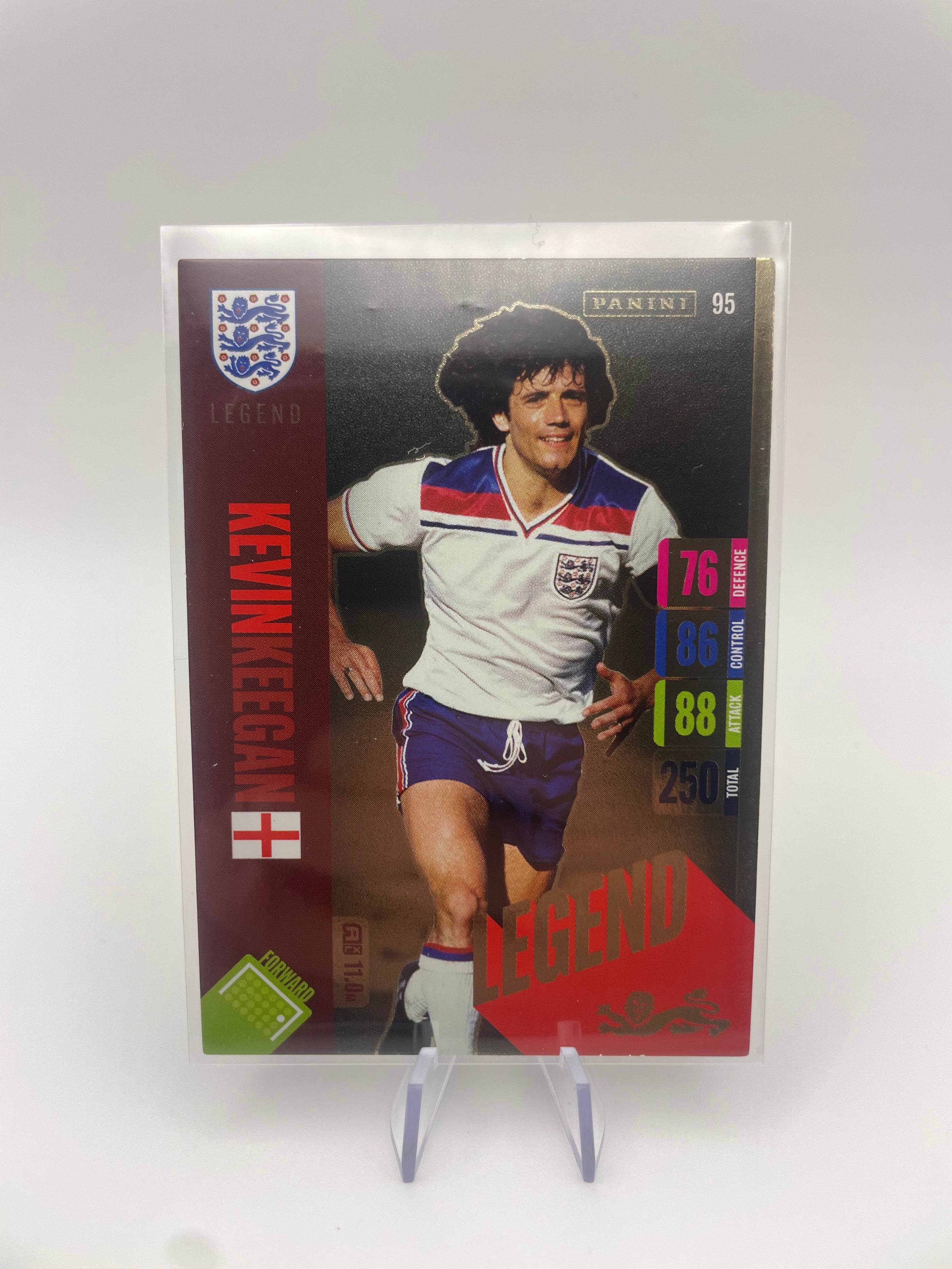 Adrenalyn Trading Cards - Kevin Keegan - Legend - Front
