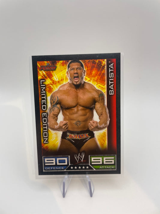 Slam Attax Trading Cards - Limited Edition Batista - Front