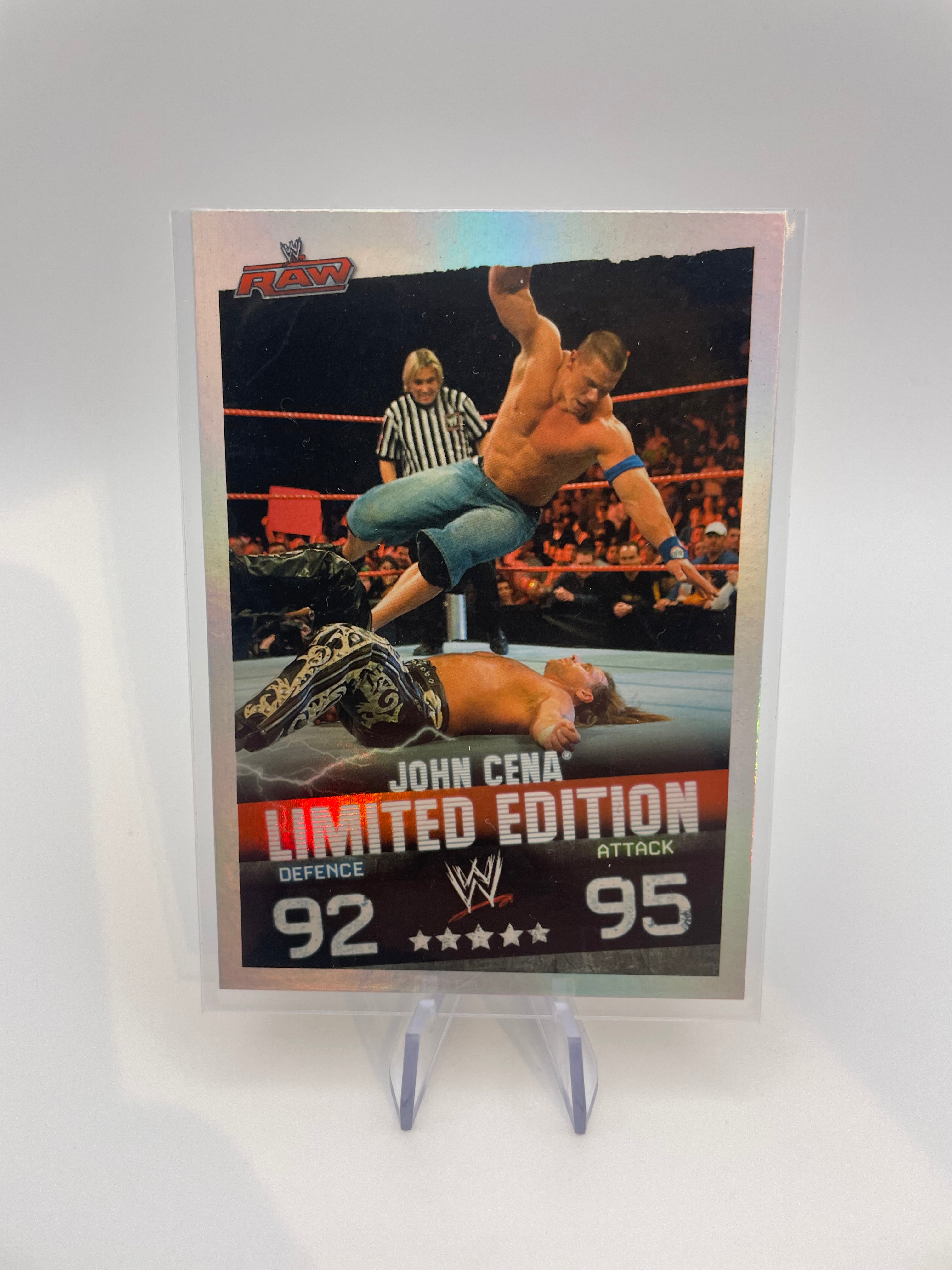 Slam Attax Trading Cards - Limited Edition John Cena - Front