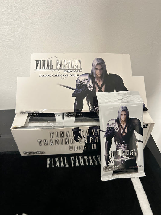 Must Have Final Fantasy Unopened Cards Box - Front