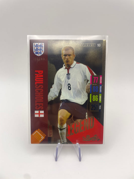 Adrenalyn Trading Cards - Paul Scholes - Legend - Front