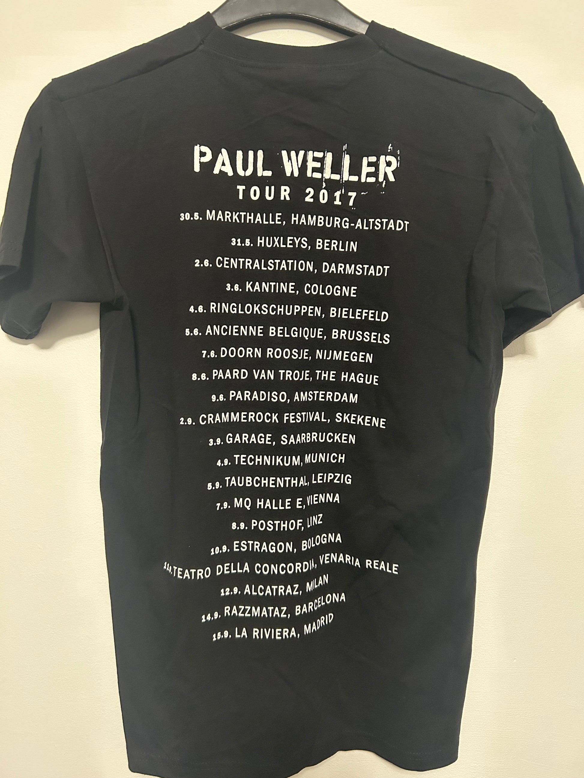 Paul Weller 0 A Kind Revolution T-Shirt - Back