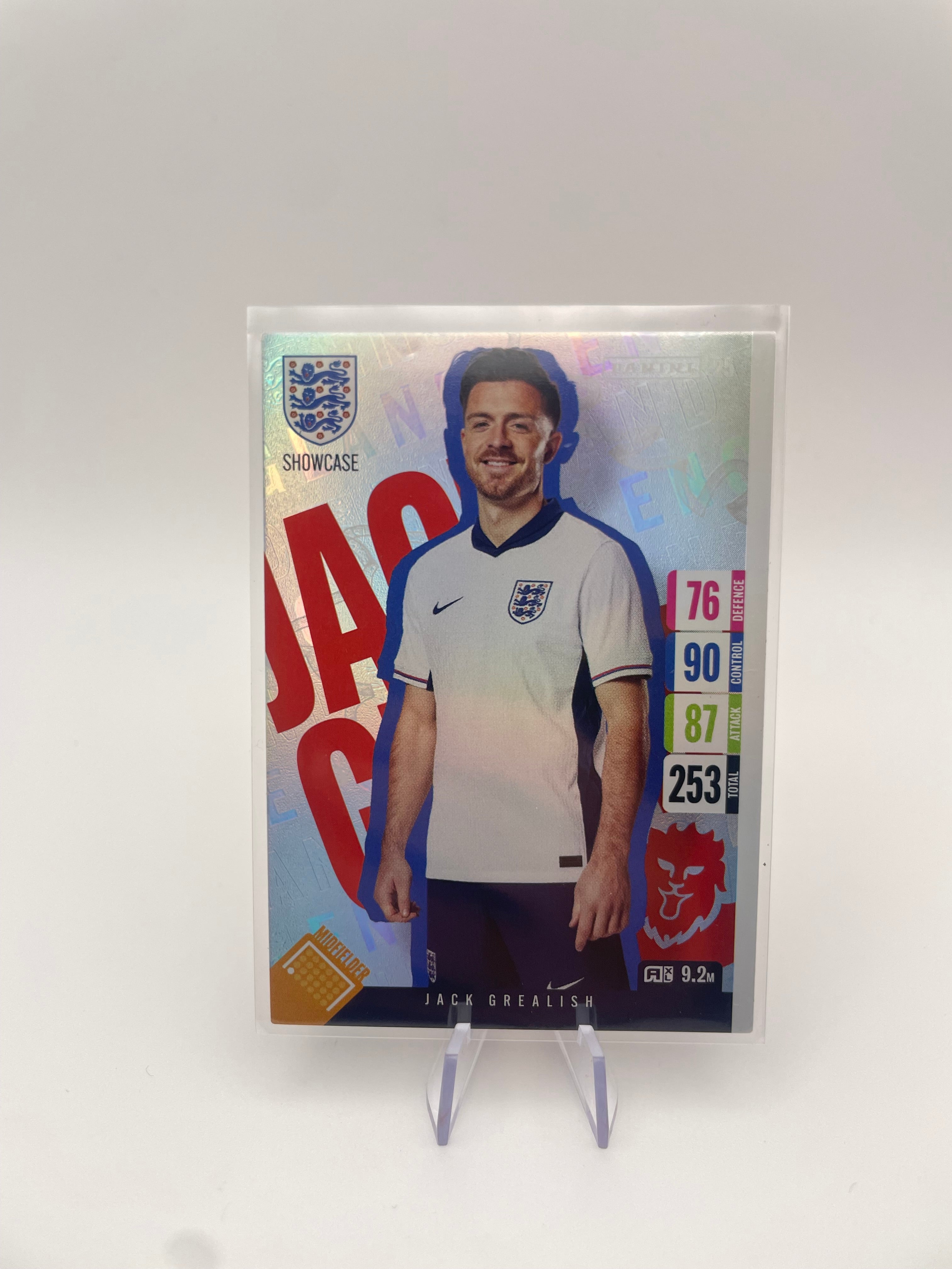 Adrenalyn Trading Cards - Showcase - Jack Grealish - Front