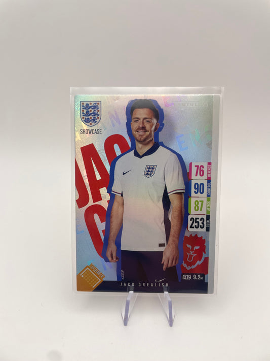 Adrenalyn Trading Cards - Showcase - Jack Grealish - Front