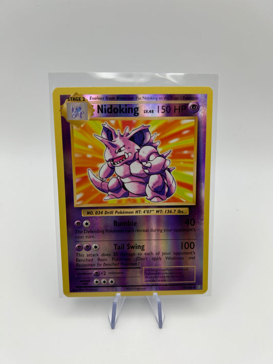 Pokemon Trading Cards - Stage 2 Nidoking - Front