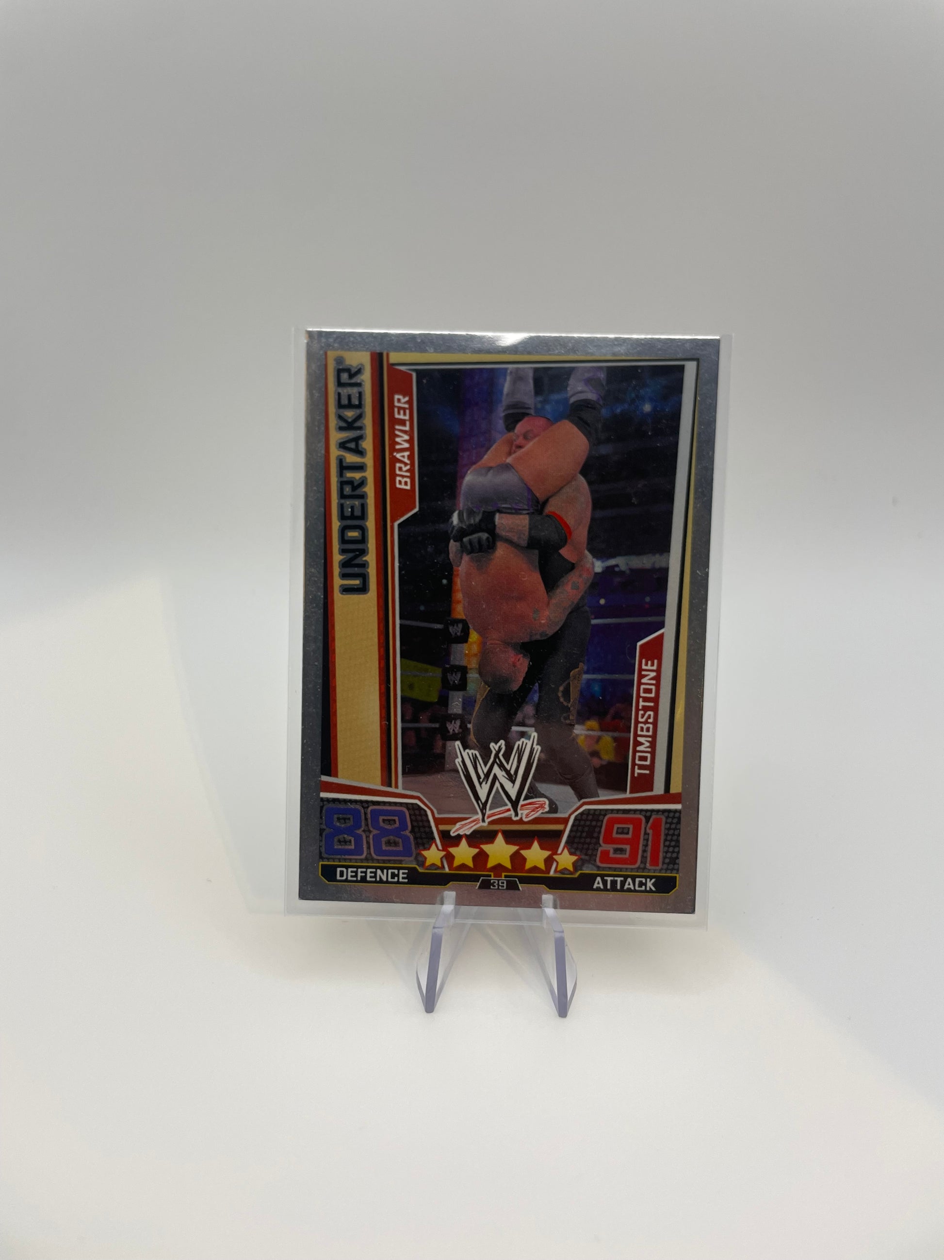 Slam Attax Trading Cards - Undertaker (Tombstone, Brawler) - Front