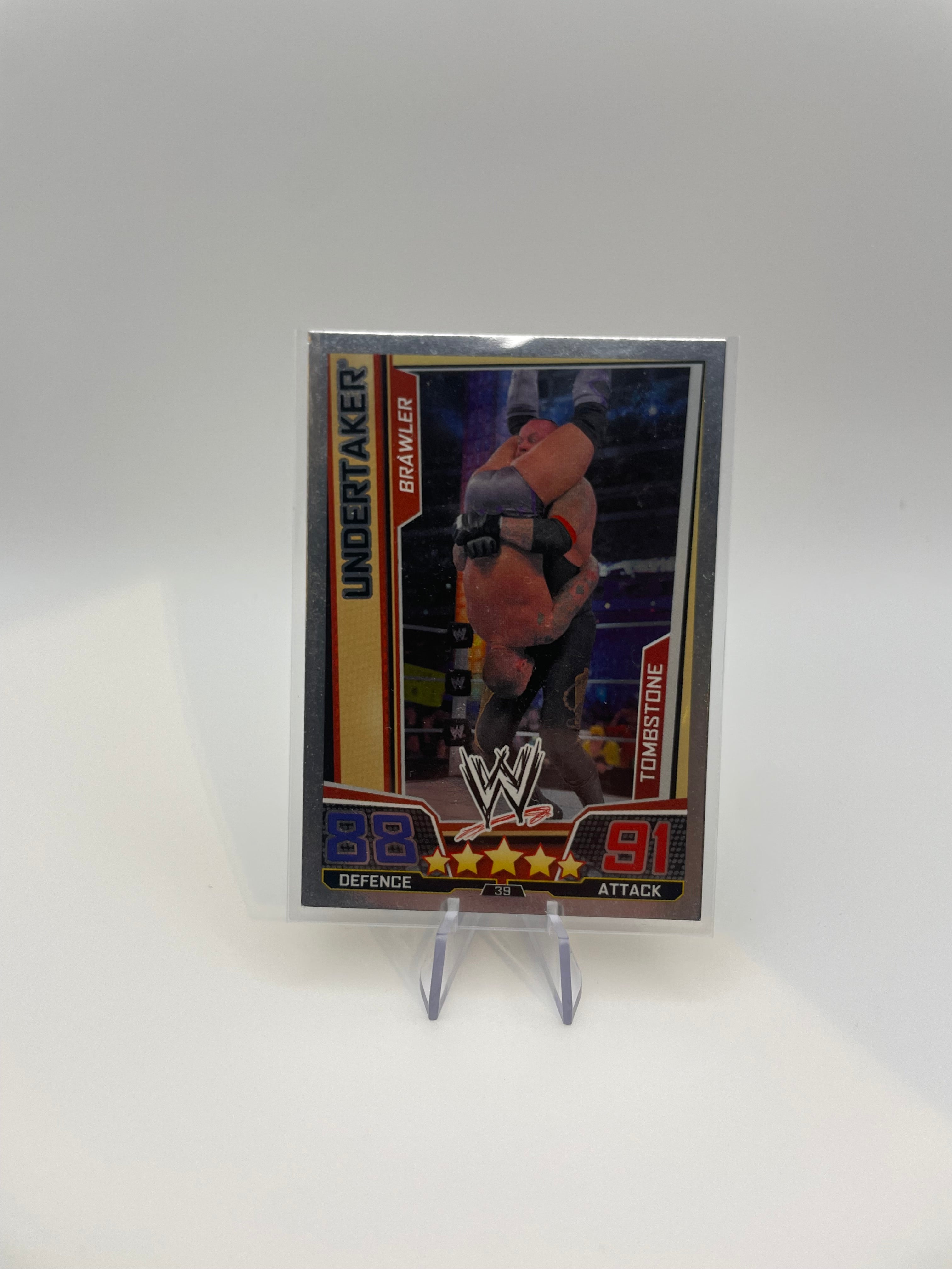 Slam Attax Trading Cards - Undertaker (Tombstone, Brawler) - Front