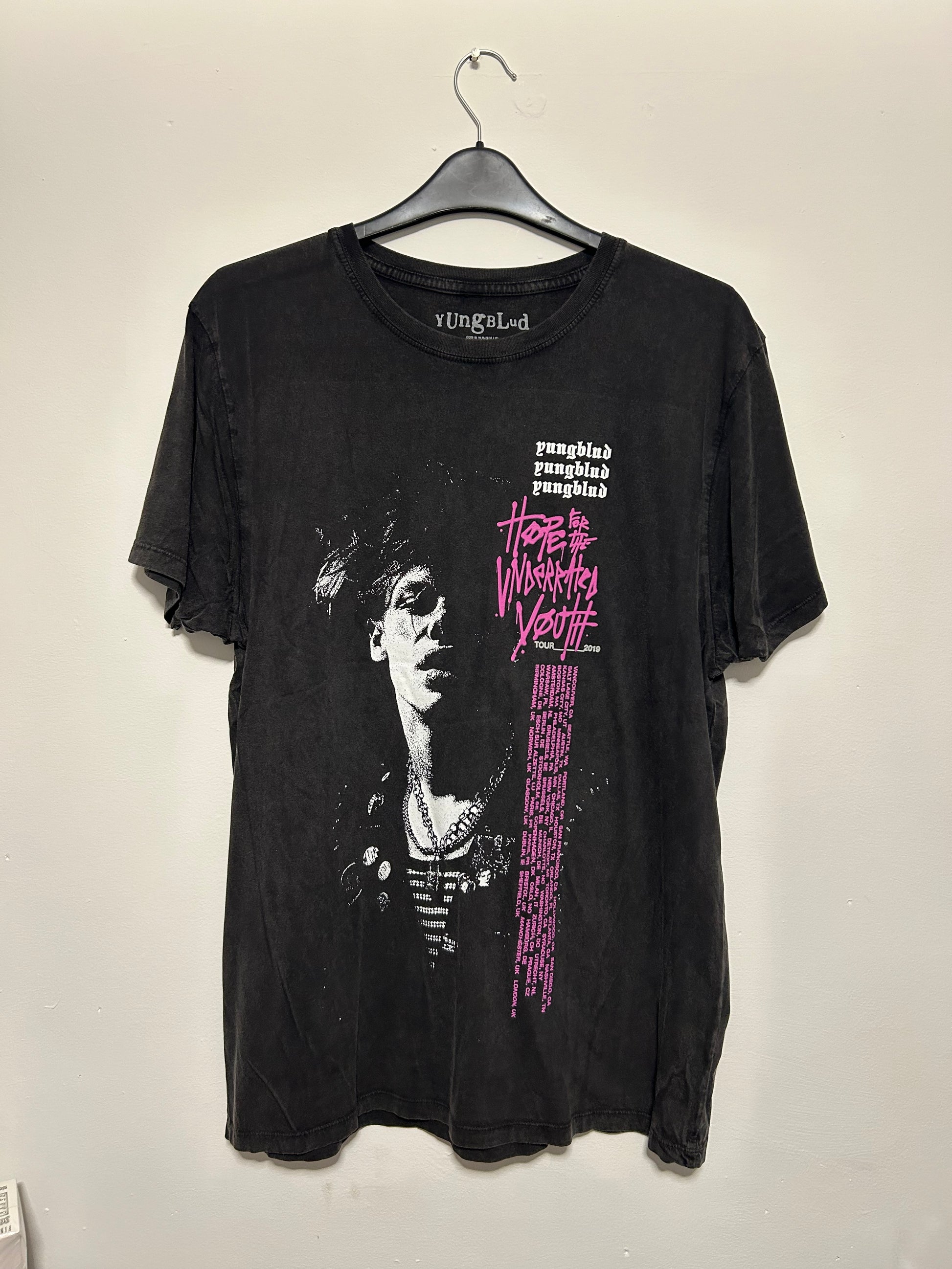 Yung Blud Hope For The Underrated Youth Tour T-Shirt - Front