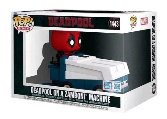 Deadpool Funko Pop! Rides - Zamboni #1443 Collectible Figure