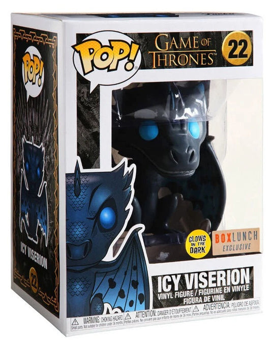 Funko POP! Game Of Thrones #22 Icy Viserion (Glow-In-The-Dark)