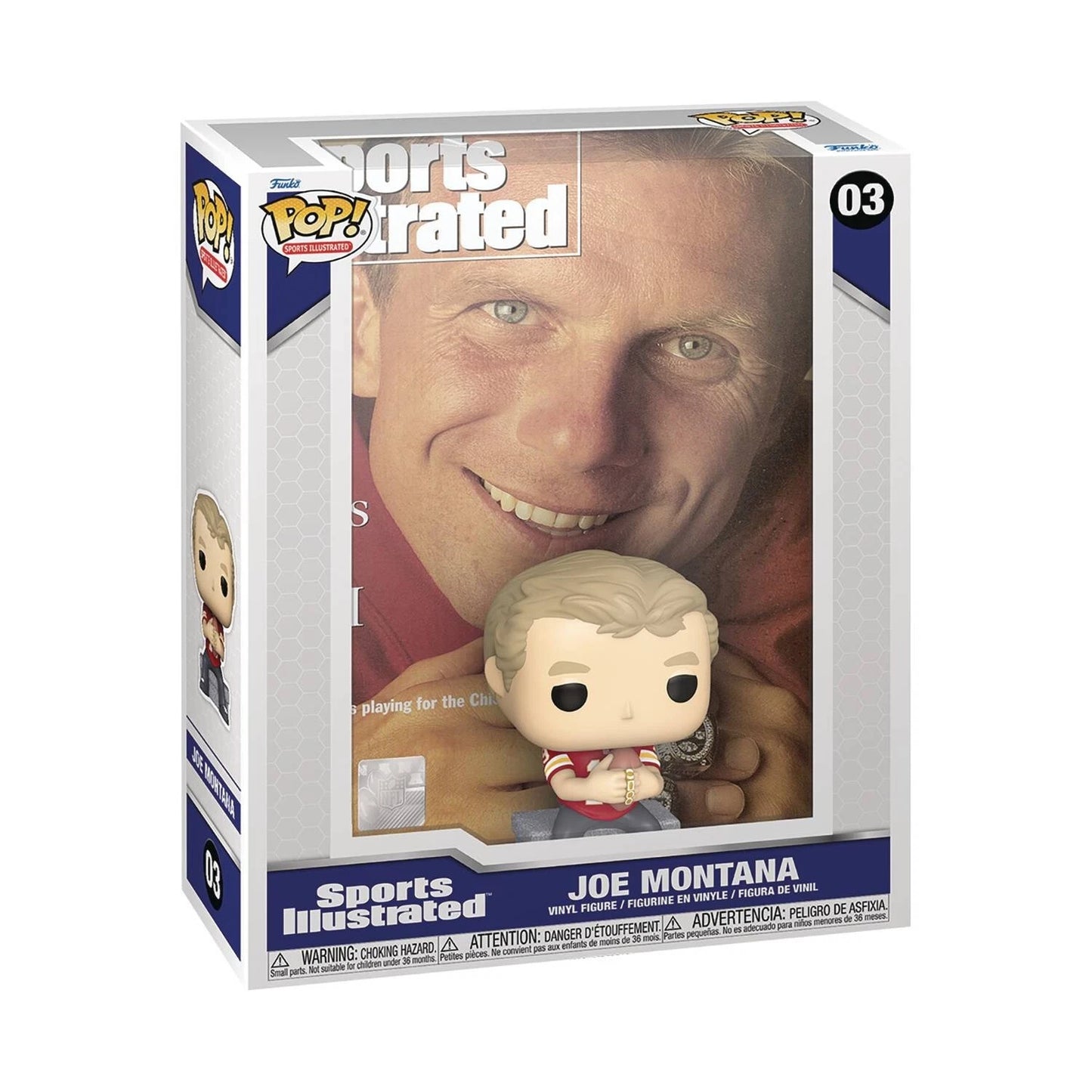 Pop! Sports Illustrated Cover Joe Montana #03 Vinyl Figure Funko