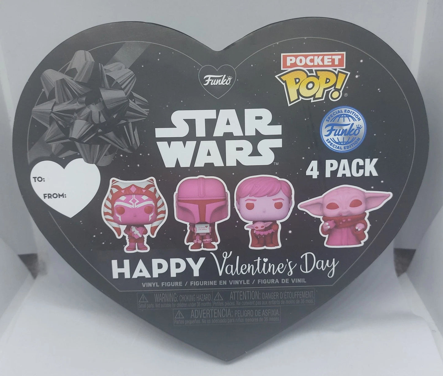 Funko Pocket Pop! Star Wars Valentine's Box 4-Pack
