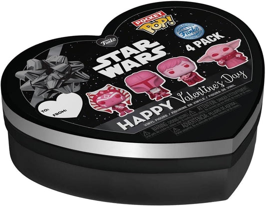 Funko Pocket Pop! Star Wars Valentine's Box 4-Pack